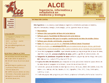 Tablet Screenshot of alceingenieria.net
